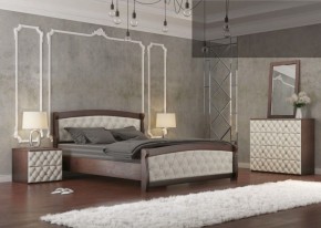 Кровать Магнат с мягкими спинками (1600*1900) в Лесном - lesnoy.mebel-74.com | фото