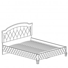 Кровать с обивкой №490 Марлен (1800) Кремовый белый в Лесном - lesnoy.mebel-74.com | фото