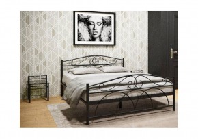 Кровать Морика 180х200 черная в Лесном - lesnoy.mebel-74.com | фото