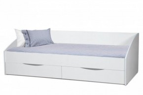 Кровать одинарная "Фея - 3" симметричная New (2000Х900) белая в Лесном - lesnoy.mebel-74.com | фото