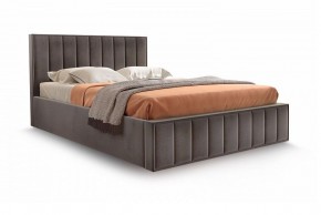 Кровать "Вена" 1600 СТАНДАРТ Вариант 3 Мора коричневый + бельевой ящик с кроватным основанием и подъемным механизмом в Лесном - lesnoy.mebel-74.com | фото