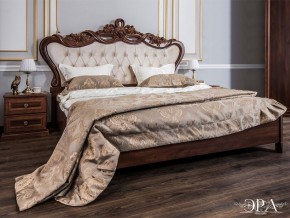 Кровать с мягким изголовьем Афина 1600 (караваджо) в Лесном - lesnoy.mebel-74.com | фото