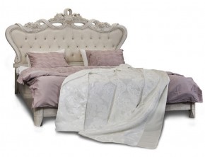 Кровать с мягким изголовьем Афина 1600 (крем корень) в Лесном - lesnoy.mebel-74.com | фото