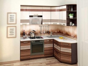 Кухонный гарнитур угловой Рио 14 (ширина 200х150 см) в Лесном - lesnoy.mebel-74.com | фото
