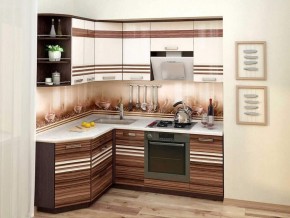 Кухонный гарнитур угловой Рио 15 (ширина 150х200 см) в Лесном - lesnoy.mebel-74.com | фото