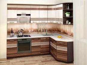 Кухонный гарнитур угловой Рио 16 (ширина 240х160 см) в Лесном - lesnoy.mebel-74.com | фото