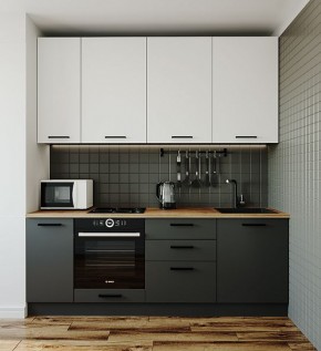 Кухонный гарнитур Вегас 2200 (Стол. 26мм) в Лесном - lesnoy.mebel-74.com | фото