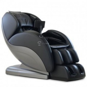 Массажное кресло PS6500 черно-серебряное в Лесном - lesnoy.mebel-74.com | фото