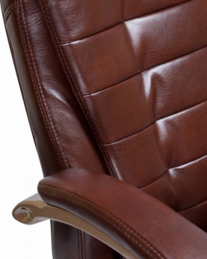Офисное кресло для руководителей DOBRIN DONALD LMR-106B коричневый в Лесном - lesnoy.mebel-74.com | фото