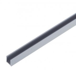 Планка для стеновой панели П-образная 4 мм (алюминий) в Лесном - lesnoy.mebel-74.com | фото