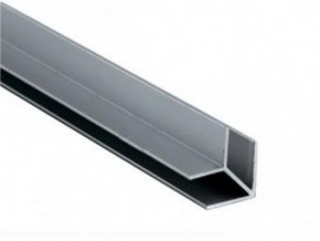 Планка угловая "W" 4 мм для стеновой панели (алюминий) в Лесном - lesnoy.mebel-74.com | фото