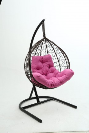 Подвесное кресло Бароло (коричневый/розовый) в Лесном - lesnoy.mebel-74.com | фото
