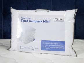 PROxSON Подушка Terra Compack mini (Микрофибра Полотно) 40x60 в Лесном - lesnoy.mebel-74.com | фото