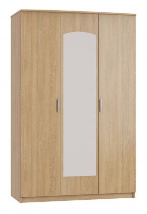 Шкаф 3-х дверный с зеркалом Шк210.1 МС Ирина в Лесном - lesnoy.mebel-74.com | фото