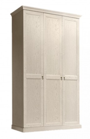 Шкаф 3-х дверный (без зеркал) для платья и белья Венеция дуб седан (ВНШ2/3) в Лесном - lesnoy.mebel-74.com | фото