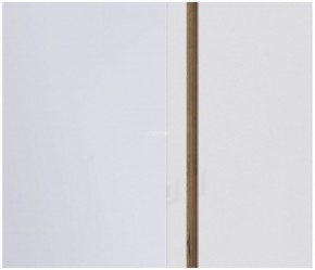 Шкаф 3х дверный с зеркалом Веста СБ-2258 (Дуб Бунратти/Белый глянец) в Лесном - lesnoy.mebel-74.com | фото
