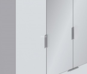 Шкаф 4х дверный с зеркалами Николь СБ-2595/1 (Белый) в Лесном - lesnoy.mebel-74.com | фото