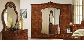 Шкаф 5-и дверный с зеркалами (20.145) Тициана (орех) в Лесном - lesnoy.mebel-74.com | фото
