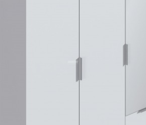 Шкаф 5-ти дверный Николь СБ-2594/1 (Белый) в Лесном - lesnoy.mebel-74.com | фото