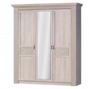 Шкаф для одежды 3-х дверный №180 "Лючия" Дуб оксфорд серый в Лесном - lesnoy.mebel-74.com | фото