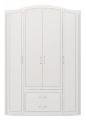 Шкаф для одежды 4-х дв.с ящиками Виктория 2  без зеркал в Лесном - lesnoy.mebel-74.com | фото