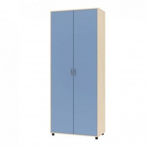 Шкаф для одежды Дельта-2 Дуб молочный/Голубой в Лесном - lesnoy.mebel-74.com | фото
