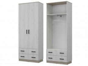 Шкаф «ЛОФТ» для одежды с 2-я ящиками в Лесном - lesnoy.mebel-74.com | фото