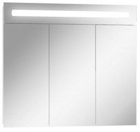 Шкаф-зеркало Аврора 80 с подсветкой LED Домино (DV8009HZ) в Лесном - lesnoy.mebel-74.com | фото