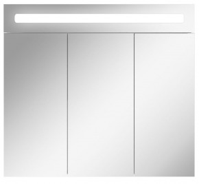 Шкаф-зеркало Аврора 80 с подсветкой LED Домино (DV8009HZ) в Лесном - lesnoy.mebel-74.com | фото