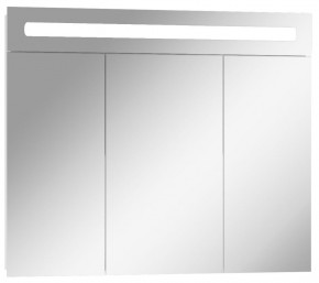 Шкаф-зеркало Аврора 85 с подсветкой LED Домино (DV8010HZ) в Лесном - lesnoy.mebel-74.com | фото