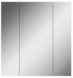 Шкаф-зеркало Норма 65 3 двери АЙСБЕРГ (DA1640HZ) в Лесном - lesnoy.mebel-74.com | фото