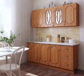 СКАЗКА Кухонный гарнитур 2,0 (Ольха матовая) в Лесном - lesnoy.mebel-74.com | фото