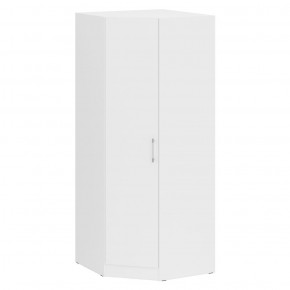 Стандарт Шкаф угловой, цвет белый, ШхГхВ 81,2х81,2х200 см., универсальная дверь, боковина для соединения со шкафами глубиной 52 см. в Лесном - lesnoy.mebel-74.com | фото