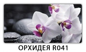 Стол обеденный Трилогия с фотопечатью Орхидея R041 в Лесном - lesnoy.mebel-74.com | фото