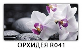 Стол раздвижной Трилогия с фотопечатью Орхидея C012 в Лесном - lesnoy.mebel-74.com | фото