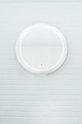 Зеркало Gia 75 white с подсветкой Sansa (SGa1044Z) в Лесном - lesnoy.mebel-74.com | фото