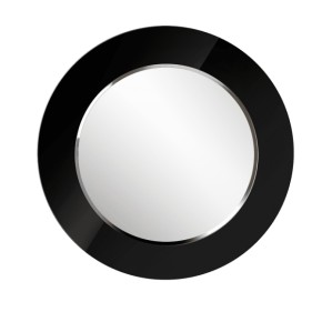 Зеркало круглое черный (РМ/02) в Лесном - lesnoy.mebel-74.com | фото