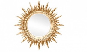 Зеркало круглое золото (1810(1) в Лесном - lesnoy.mebel-74.com | фото