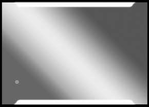 Зеркало Оттава 1000х700 с подсветкой Домино (GL7028Z) в Лесном - lesnoy.mebel-74.com | фото