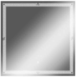 Зеркало Паликир 700х700 с подсветкой Домино (GL7051Z) в Лесном - lesnoy.mebel-74.com | фото